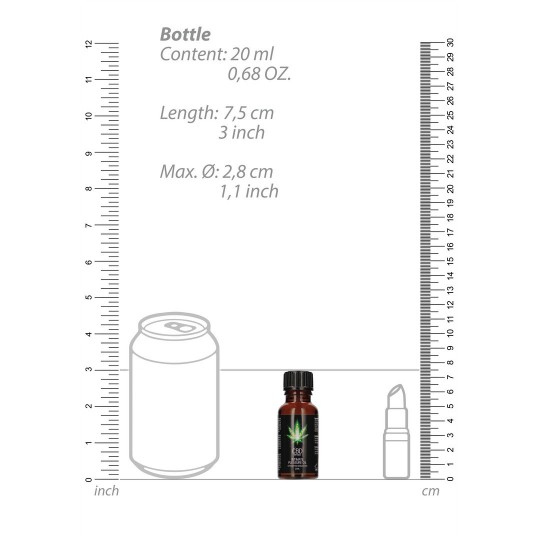 ACEITE CBD INTIMATE PLEASURE OIL - 0.7 FL OZ / 20 ML