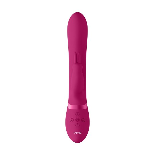 AMORIS - STIMULATING BEADS RABBIT - PINK