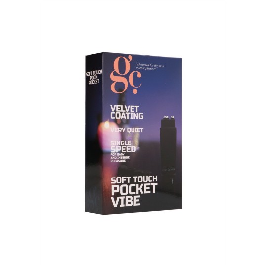 КАРМАННЫЙ ВИБРАТОР SOFT TOUCH - МИНИ-ВИБРАТОР