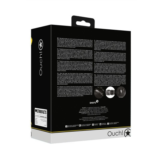 ГОЛОВНАЯ ШЛЕЙКА С ЗАСТЕЖКОЙ-МОЛНИЕЙ И ЗАМКОМ - ЧЕРНЫЙ