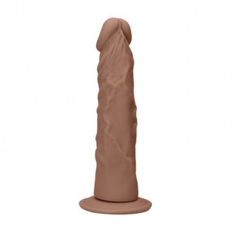 GODE SANS TESTICULES TAN 7 / 17 CM REALROCK
