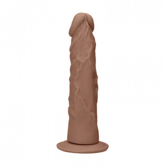 DILDO SIN TESTÍCULOS TAN 7 / 17 CM REALROCK
