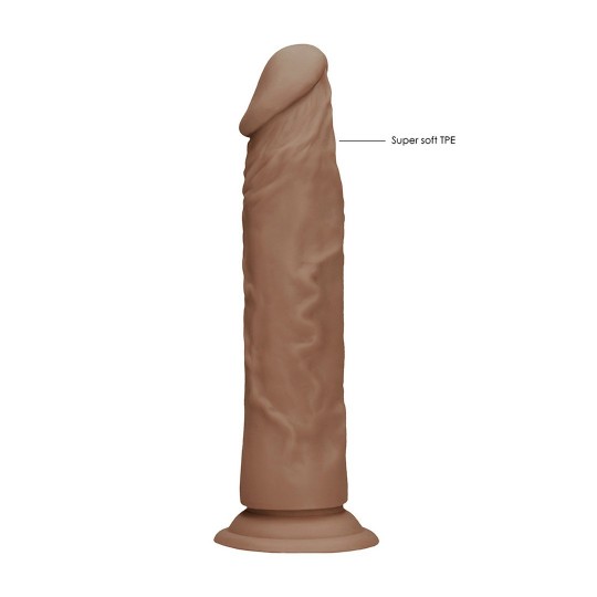 DILDO SEM TESTÍCULOS TAN 7 / 17 CM REALROCK