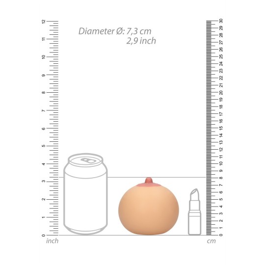 МЯЧ ДЛЯ СНЯТИЯ НАПРЯЖЕНИЯ В ФОРМЕ СИСЬКИ