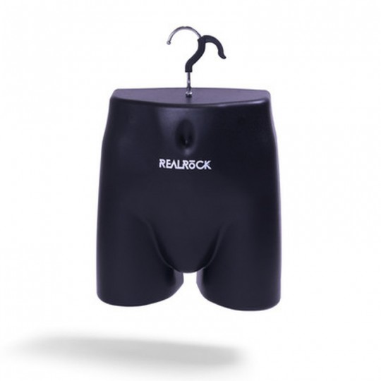 REALROCK MANNEQUIN LOWER BODY MALE - BLACK..