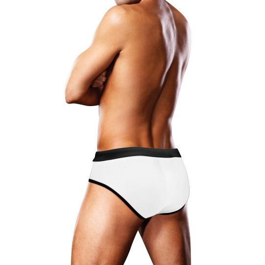 SWIM BRIEF WHITE OVERSIZED PAW