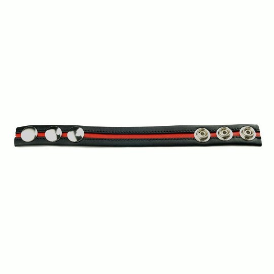 COCK STRAP - BLACK/RED