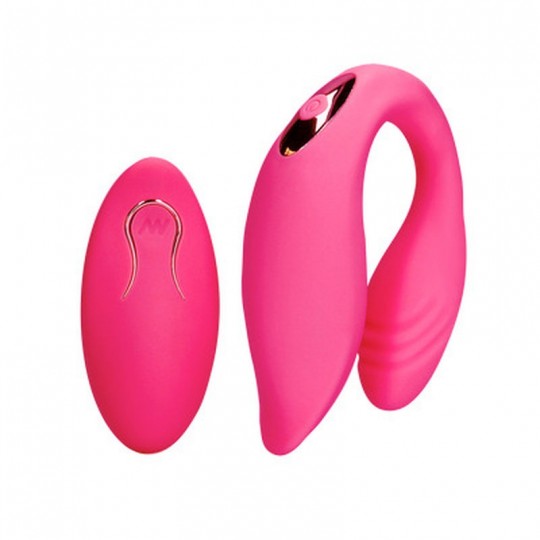 COUPLE TOY WITH REMOTE CONTROL - WILD STRAWBERRY