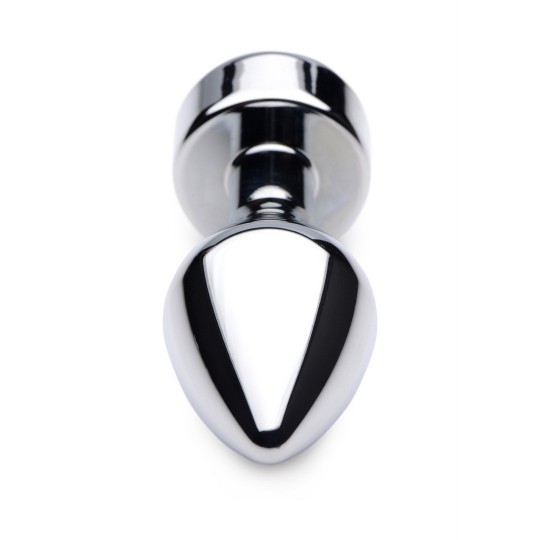 РОЗОВЫЙ ДРАГОЦЕННЫЙ КАМЕНЬ - АЛЮМИНИЕВАЯ ПРОБКА С УТЯЖЕЛЕННЫМ ОСНОВАНИЕМ - СРЕДНИЙ