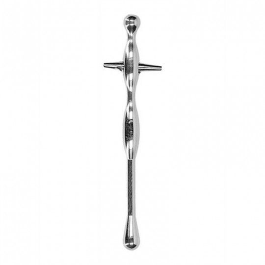 PENIS PLUG WITH RIBS - 0.2 / 6 MM