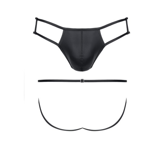 PERIZOMA WETLOOK MEN'S XXL NERO REGNES FETISH PLANET