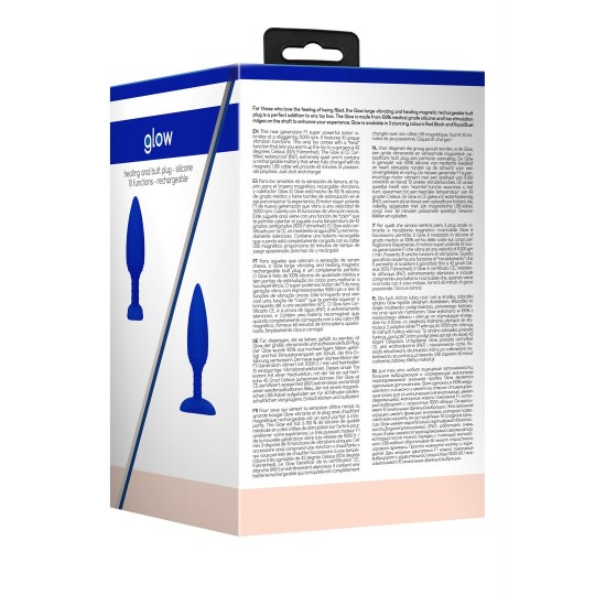 GLOW - НАГРЕВАТЕЛЬНАЯ АНАЛЬНАЯ ПРОБКА ДЛЯ ПОПЫ