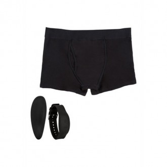 REMOTE CONTROL BOXER BRIEF SET M/L - BLACK