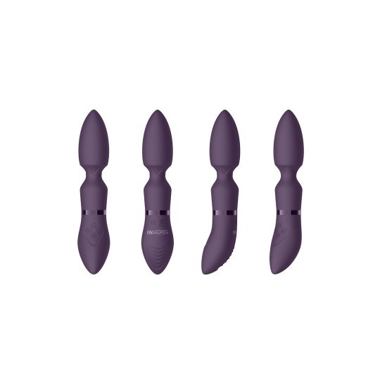 PLEASURE KIT #4 - VIBRATOR WITH DIFFERENT ATTACHMENTS