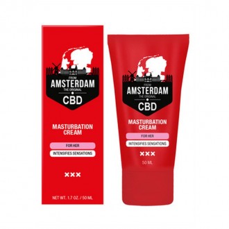 ОРИГИНАЛЬНЫЙ CBD ИЗ АМСТЕРДАМА - КРЕМ ДЛЯ МАСТУРБАЦИИ ДЛЯ НЕЕ - 2 ФЛ УНЦИИ / 50 МЛ