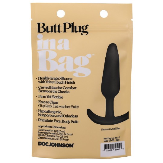 BUTT PLUG - 4'' / 10 CM