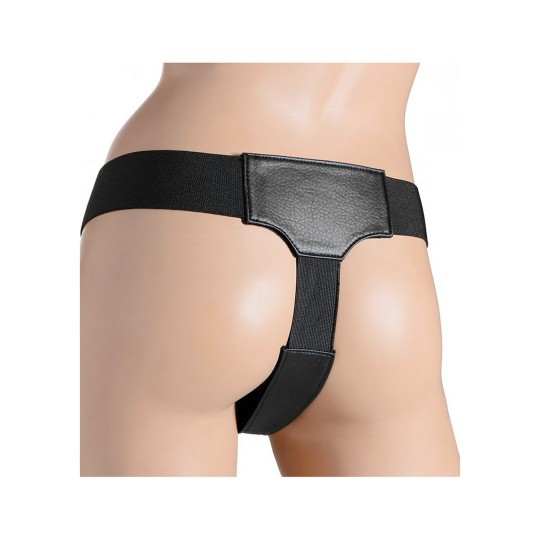 BELLA - РЕГУЛИРУЕМЫЙ БАРХАТНЫЙ ФАЛЛОИМИТАТОР СО СТРАПОНОМ