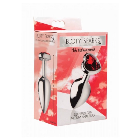 КРАСНЫЙ СЕРДЕЧНЫЙ САМОЦВЕТ - ЗАТЫЧКА ДЛЯ ПОПЫ - СРЕДНЯЯ