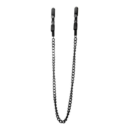 OUCH! ADJUSTABLE NIPPLE CLAMPS BLACK