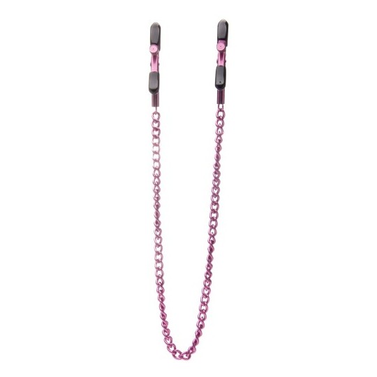 OUCH! ADJUSTABLE NIPPLE CLAMPS PINK