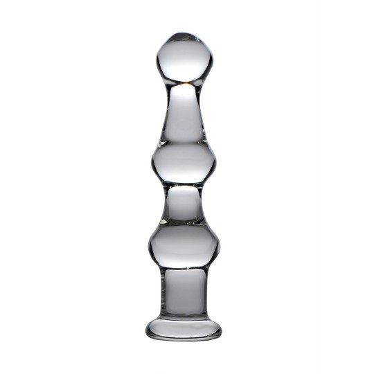 MAMMOTH - GLASS DILDO WITH 3 BUMPS