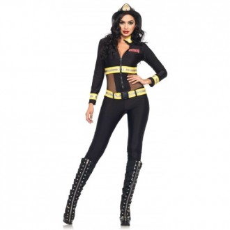 RED BLAZE FIREFIGHTER COSTUME