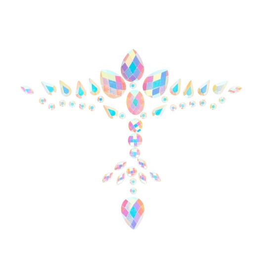 BODY JEWELRY STICKERS - CHEST