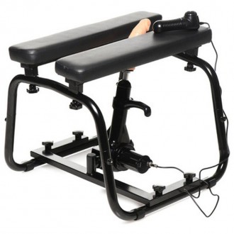 SEDILE CON MACCHINA SESSUALE DELUXE BANGIN' BENCH NERO LOVE BOTZ XR BRANDS