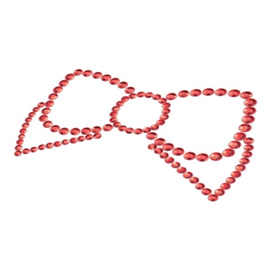 MIMI BOW NIPPLE COVERS BIJOUX INDISCRETS CLEAR