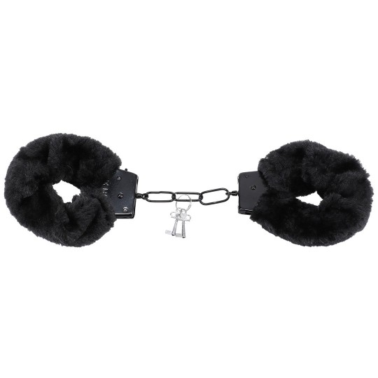 FLUFF CUFFS - BLACK