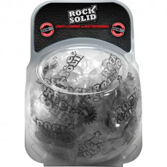 2 PACK C-RING SET- CLAMBOWL 50 PIECES (25 CLEAR / 25 BLACK)