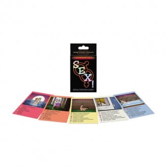 ADVENTUROUS SEX! CARD GAME - A YEAR OF SEX!