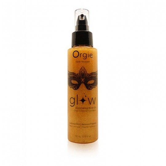 KÖRPERÖL MIT LICHTREFLEXEN GLOW 110ML ORGIE