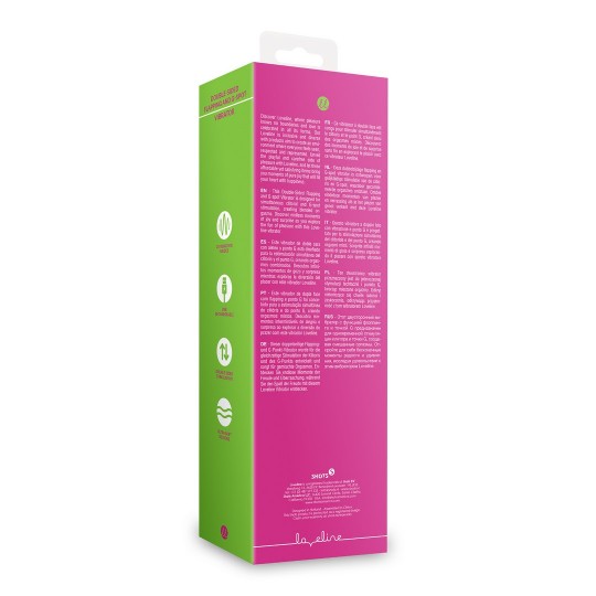 DOUBLE-SIDED FLAPPING AND G-SPOT VIBRATOR - EXUBERANT PINK