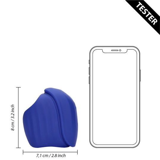VIBRATING AND PULSE WAVE STROKER - MIDNIGHT HOUR - TESTER