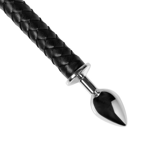 PLUG ANALE IN METALLO DEVIL&#039;S TAIL NERO OUCH!