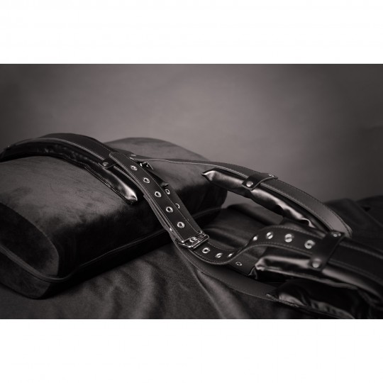 PADDED THIGH SLING WITH ADJUSTABLE STRAPS - BLACK
