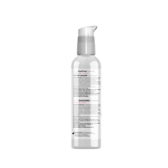 4 IN 1 LUBRICANT WITH COTTON CANDY FLAVOR - 4 FL OZ / 118 ML