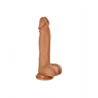 VIBRADOR REALISTA COM COMANDO PRO SENSUAL SWIRL THRUST  7 /18 CM