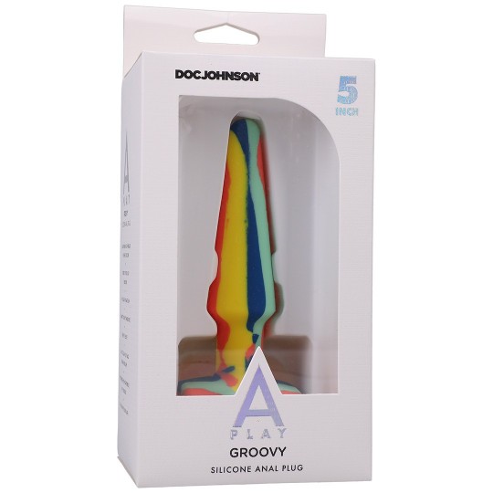 GROOVY - СИЛИКОНОВАЯ АНАЛЬНАЯ ПРОБКА - 5\'\' / 12 СМ