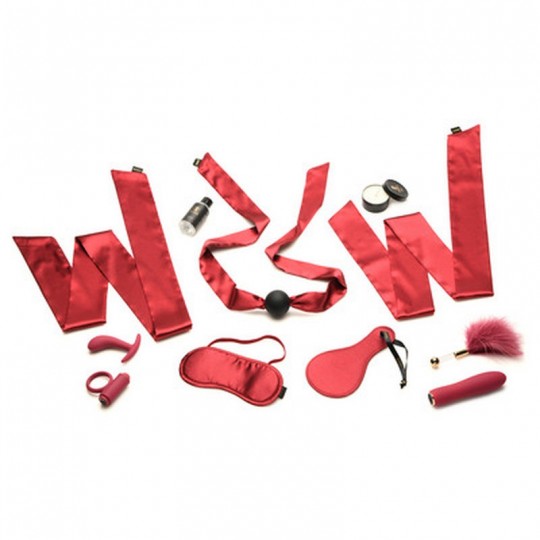 LOVER\&#039;S BONDAGE MASSAGE SET - RED