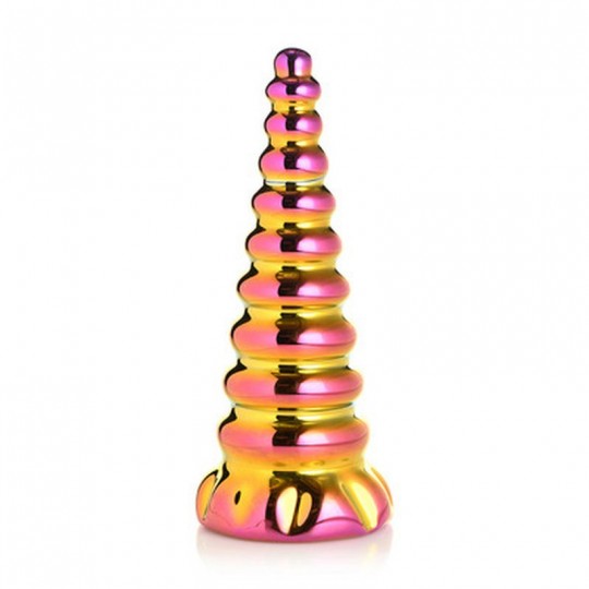 TWILIGHT - RAINBOW GLASS DILDO