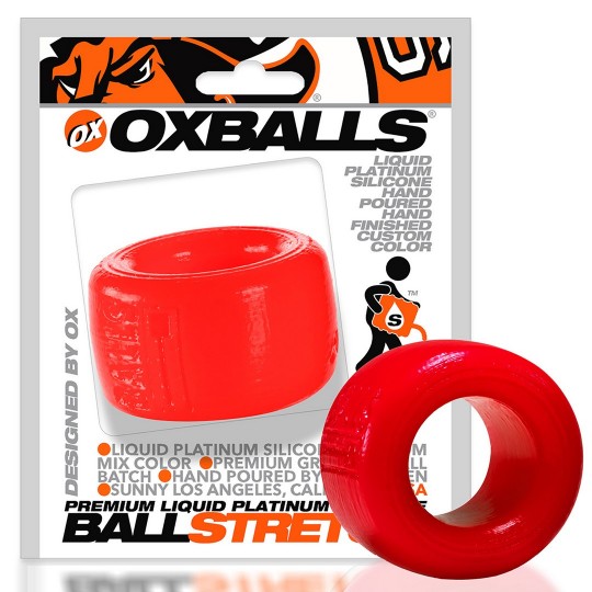 ANNEAU BALLS-T - COMPACT AND STACKABLE BALLSTRETCHER - ROUGE OXBALLS