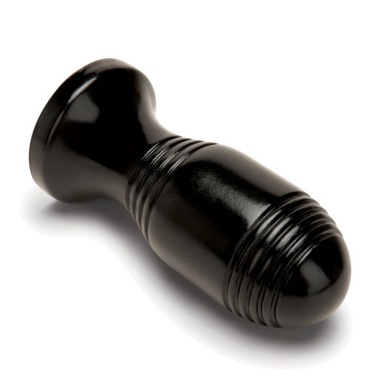 RIBBED PLUG - BLACK