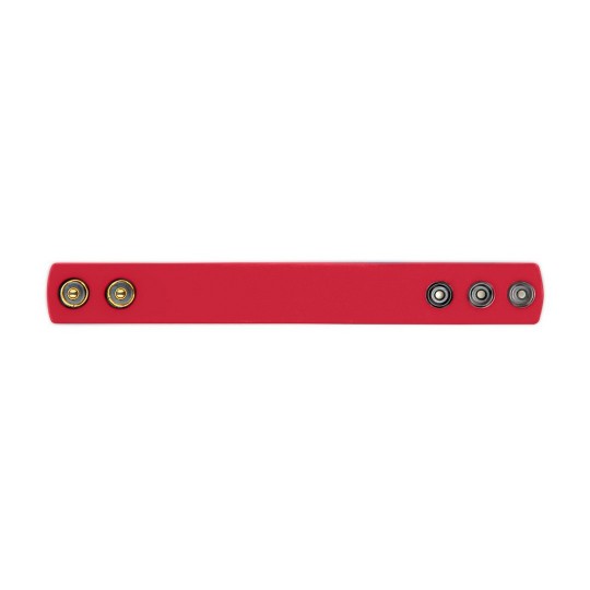 SILICONE COCK STRAP - RED