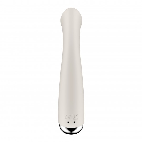 VIBRADOR SPINNING G-SPOT 1 BEGE SATISFYER