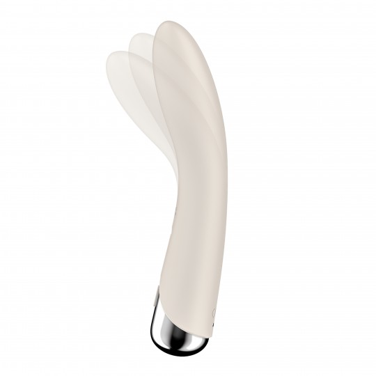 VIBRADOR SPINNING VIBE 1 BEIGE SATISFYER