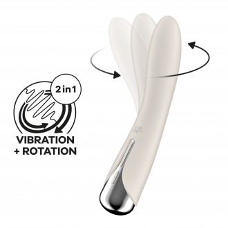 VIBRATORE SPINNING VIBE 1 BEIGE SATISFYER