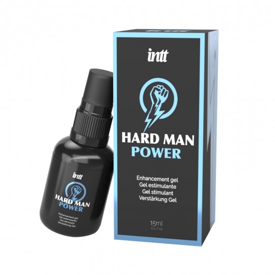 INTT HARD MAN POWER СТИМУЛИРУЮЩИЙ ГЕЛЬ ДЛЯ МУЖЧИН 15 МЛ