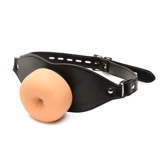 BÂILLON AVEC MASTURBATEUR EN FORME D'ANUS ASS FACE XR BRANDS